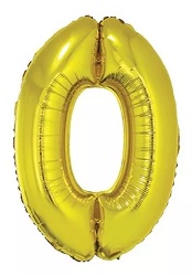GLOBO METAL 40CM DORADO N 0