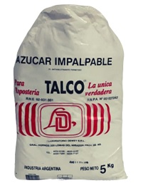 AZUCAR IMPALPABLE X 5 KG TALCO