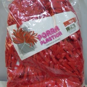 PORRA PLASTICA X 25 ROJO