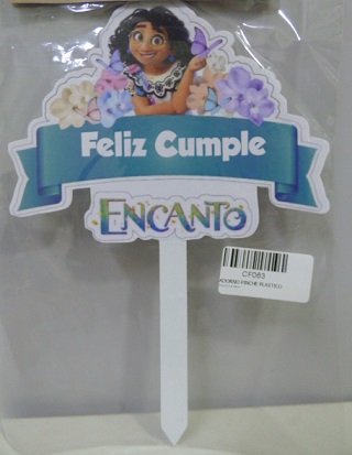 ADORNO PINCHE PLASTICO ENCANTO