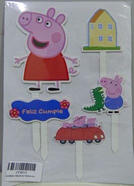 ADORNO PINCHE KIT PEPPA PIG