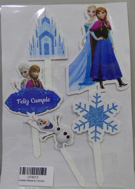 ADORNO PINCHE KIT FROZEN