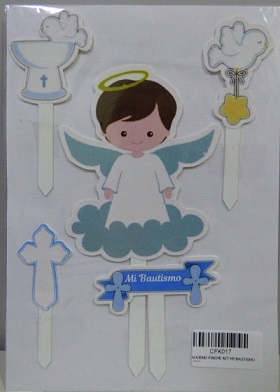 ADORNO PINCHE KIT MI BAUTISMO NENE