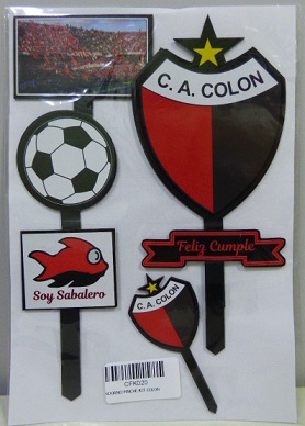 ADORNO PINCHE KIT COLON