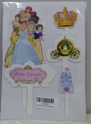 ADORNO PINCHE KIT PRINCESAS