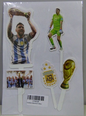 ADORNO PINCHE KIT MESSI