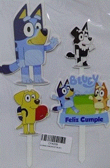 ADORNO PINCHE KIT BLUEY