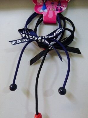 COLITAS PARA EL PELO CON MOÑO X 2 UNID