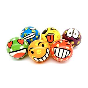 PELOTA ANTI STRESS X 1 DECORADAS