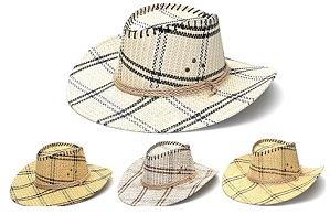 GORRO COWBOY CUADRILLE RAFIA