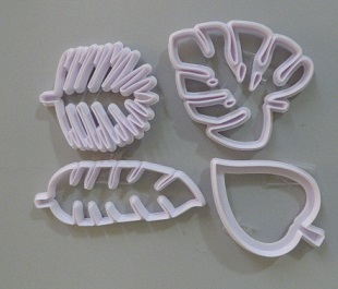 CORTANTE HOJAS TROPICALES X 4UNID