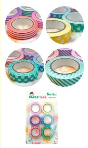 CINTA DE PAPEL PARA MANUALIDADES DECO