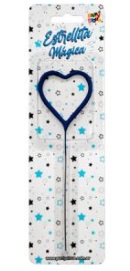VELA ESTRELLITA CORAZON CELESTE