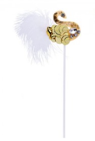 ADORNO PINCHE CISNE DORADO