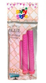 BENGALA HOLOGRAFICA X 4 U ROSA