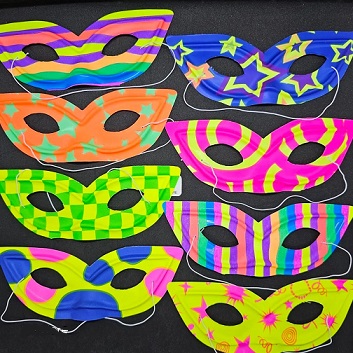 ANTIFAZ PLASTICO FLUO X 12