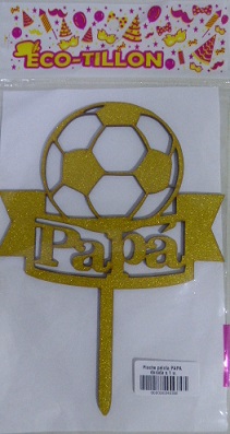 PINCHE FIBROFACIL PAPA PELOTA DORADA