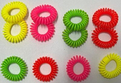 PULSERA CABLE NEON CHICA X 10