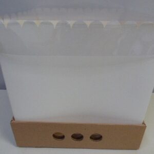 CAJA CON VISOR DRIP CAKE 20X20X20 CM