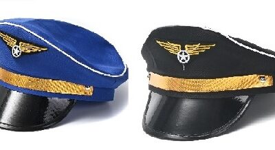 GORRO PILOTO AVION AZUL O NEGRO