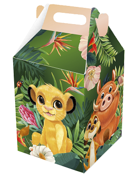 CAJA SORPRESA X 6 ANIMALES SELVA