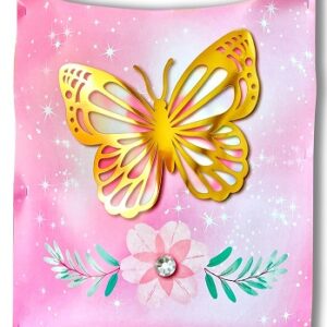 PIÑATA CARTON MARIPOSA GLAM X1