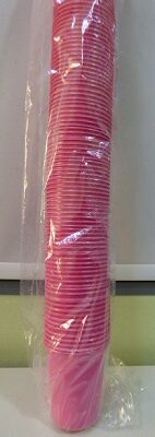 VASO 180 COLOR X100 FUCSIA