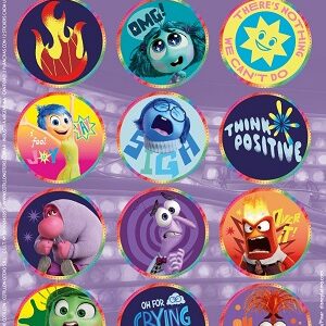 STICKERS AUTOADHESIVOS X24 INTENSAMENTE