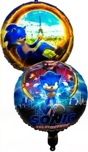 GLOBO FOIL 18P SONIC