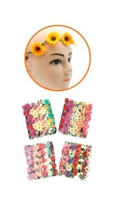 VINCHA ELASTICA FLORES