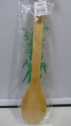 CUCHARA DE MADERA BAMBOO 30CM
