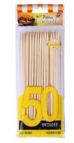 PALITO BROCHETTE 15CM X 50U