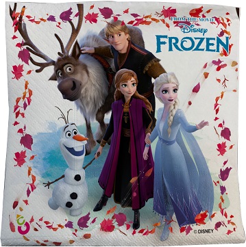 SERVILLETA PREMIUM IMPRESA X 20 FROZEN