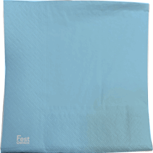 SERVILLETA PREMIUM X 20 CELESTE PASTEL