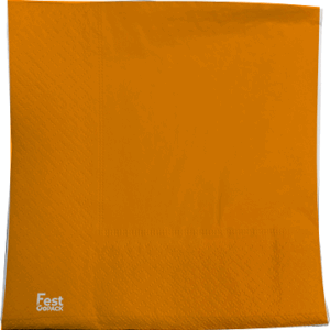 SERVILLETA PREMIUM X 20 NARANJA FLUO