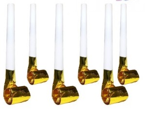 ASUSTA SUEGRA LANZA CONFETTIS DORADO X6