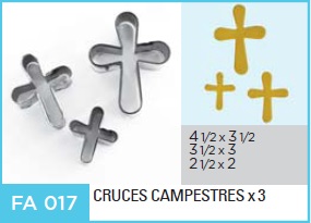 CORTANTE FLOGUS CRUCES CAMPESTRE X3