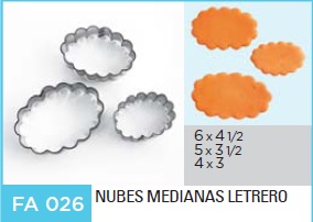 CORTANTE FLOGUS NUBES MEDIANAS X3