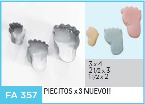 CORTANTE FLOGUS PIECITOS X3