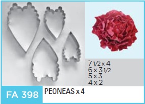 CORTANTE FLOGUS FLOR PEONEAS X4