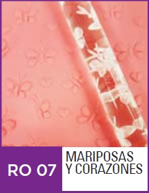RODILLO MARCADOR ACRILICO MARIPOSAS Y CORAZONES