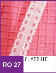 RODILLO MARCADOR ACRILICO CUADRILLE 15CM