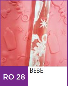 RODILLO MARCADOR ACRILICO BEBE 15CM