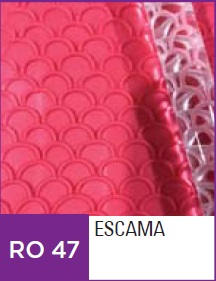 RODILLO MARCADOR ACRILICO ESCAMA 15CM