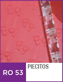 RODILLO MARCADOR ACRILICO PIECITOS 15CM