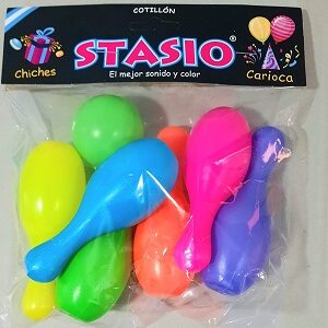 SET BOLOS X 6 CON PELOTA