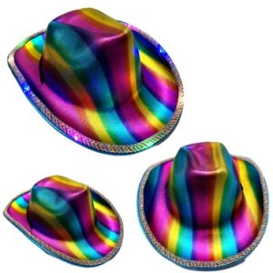 GORRO COWBOY MULTICOLOR CON LUZ