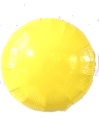 GLOBO FOIL 18P REDONDO PASTEL AMARILLO