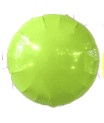 GLOBO FOIL 18P REDONDO PASTEL VERDE