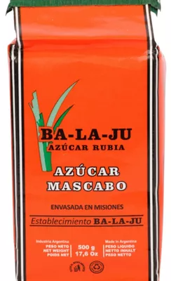 AZUCAR MASCABO X 500G BA-LA-LU